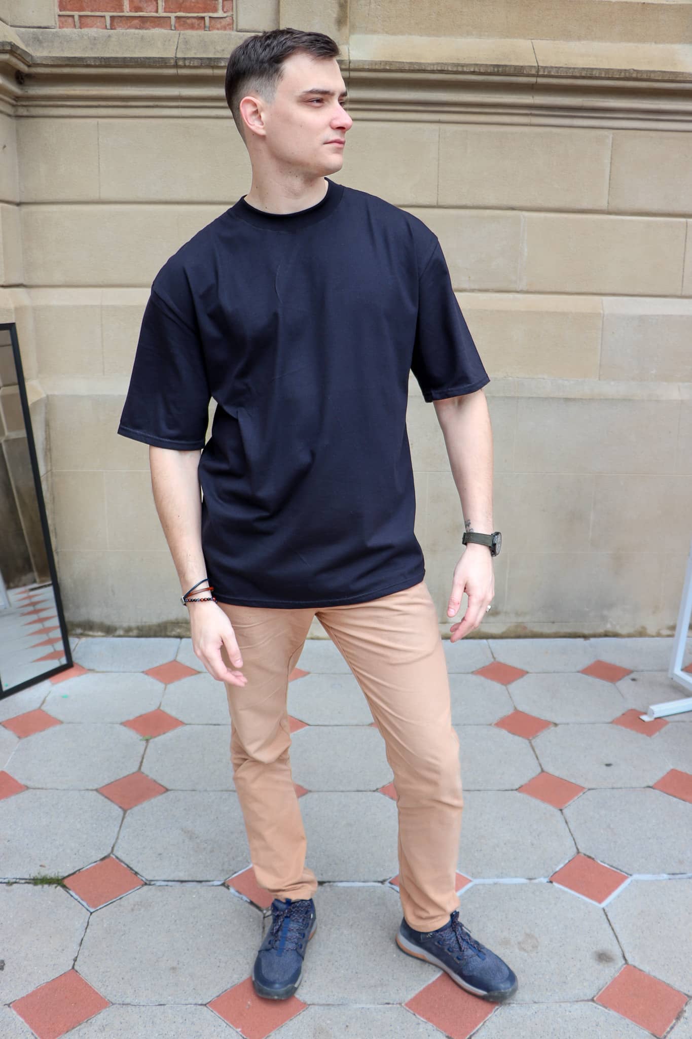 Aura Oversize T-Shirt - Stone Wash - Foto 5