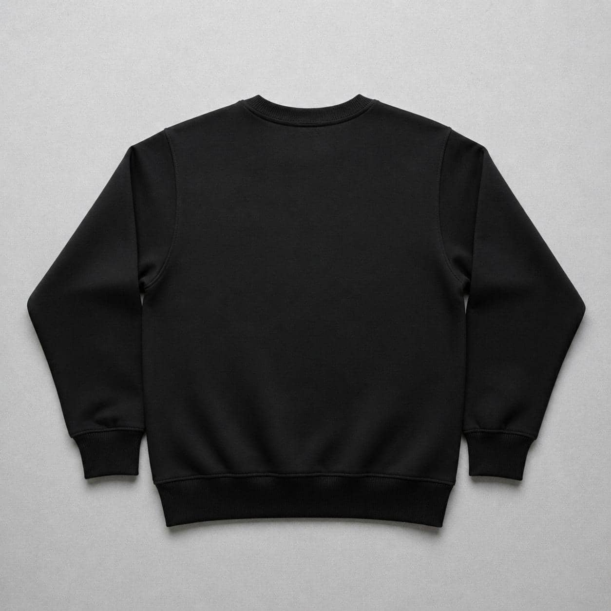 Buzo Cuello Redondo - Negro - Foto 2