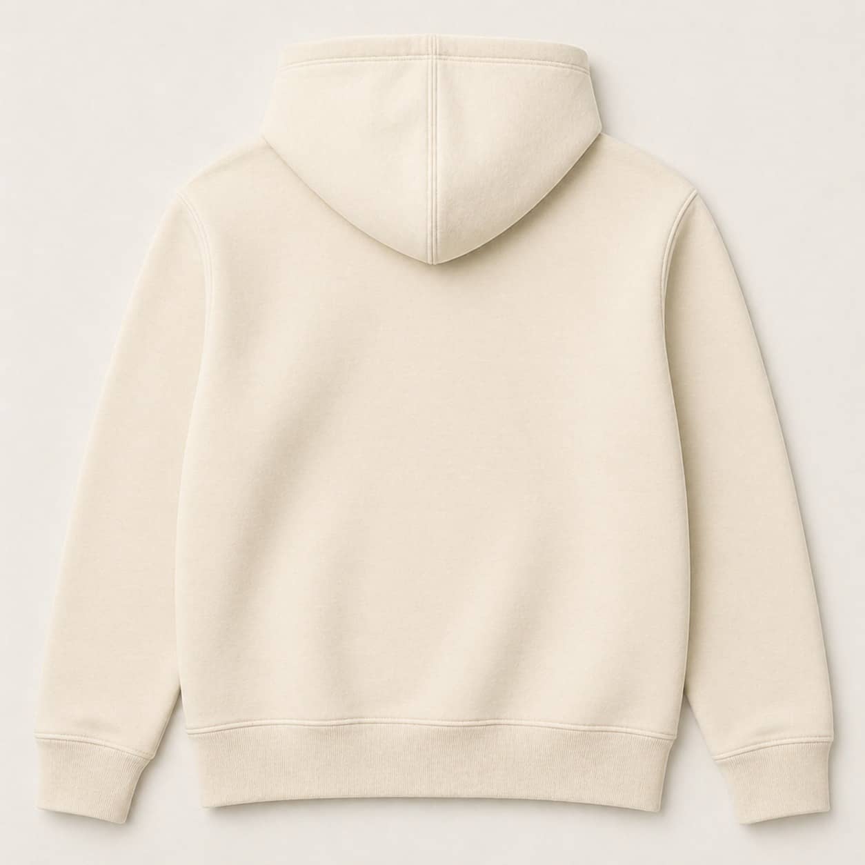 Buzo Hoodie Oversize - Crema - Foto 2