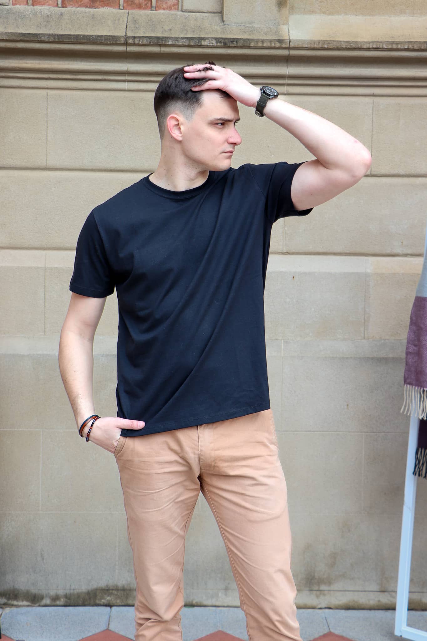 Aldea Classic Fit T-Shirt - Negro - Foto 2
