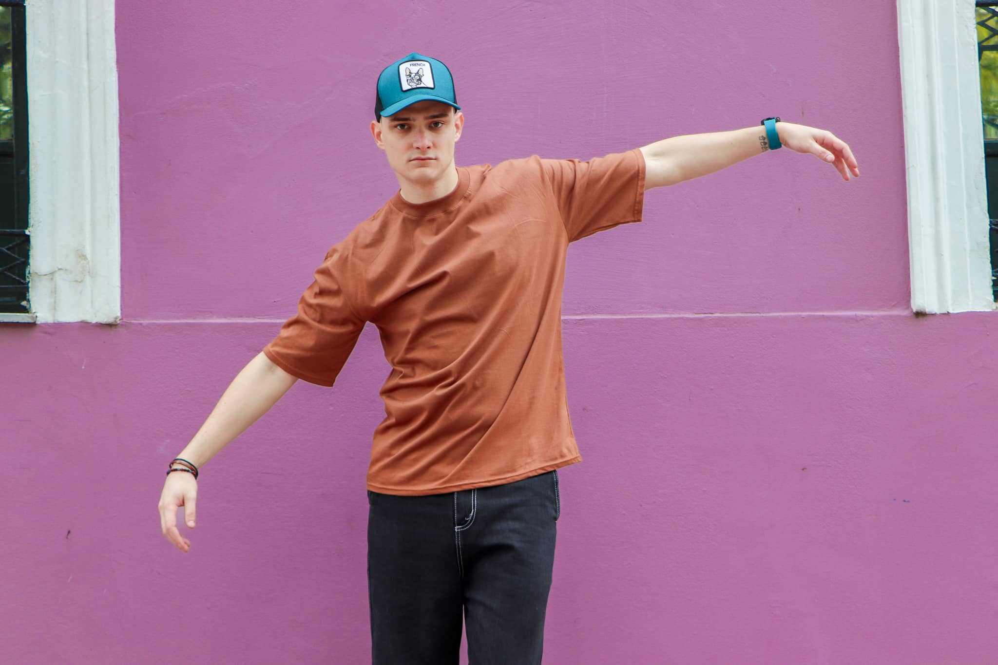 Aura Oversize T-Shirt - Caramel - Foto 2
