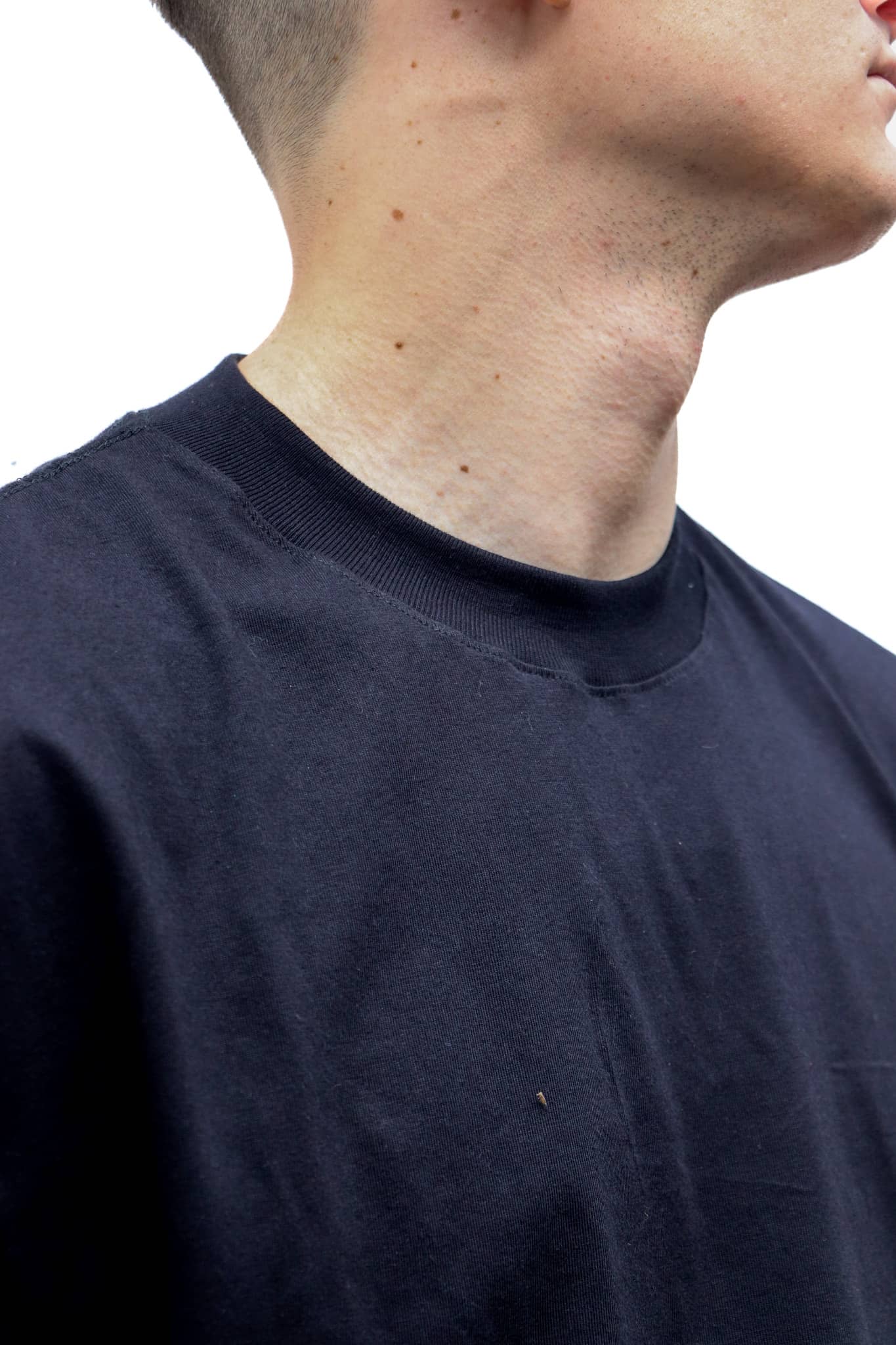 Aura Oversize T-Shirt - Negro - Foto 2