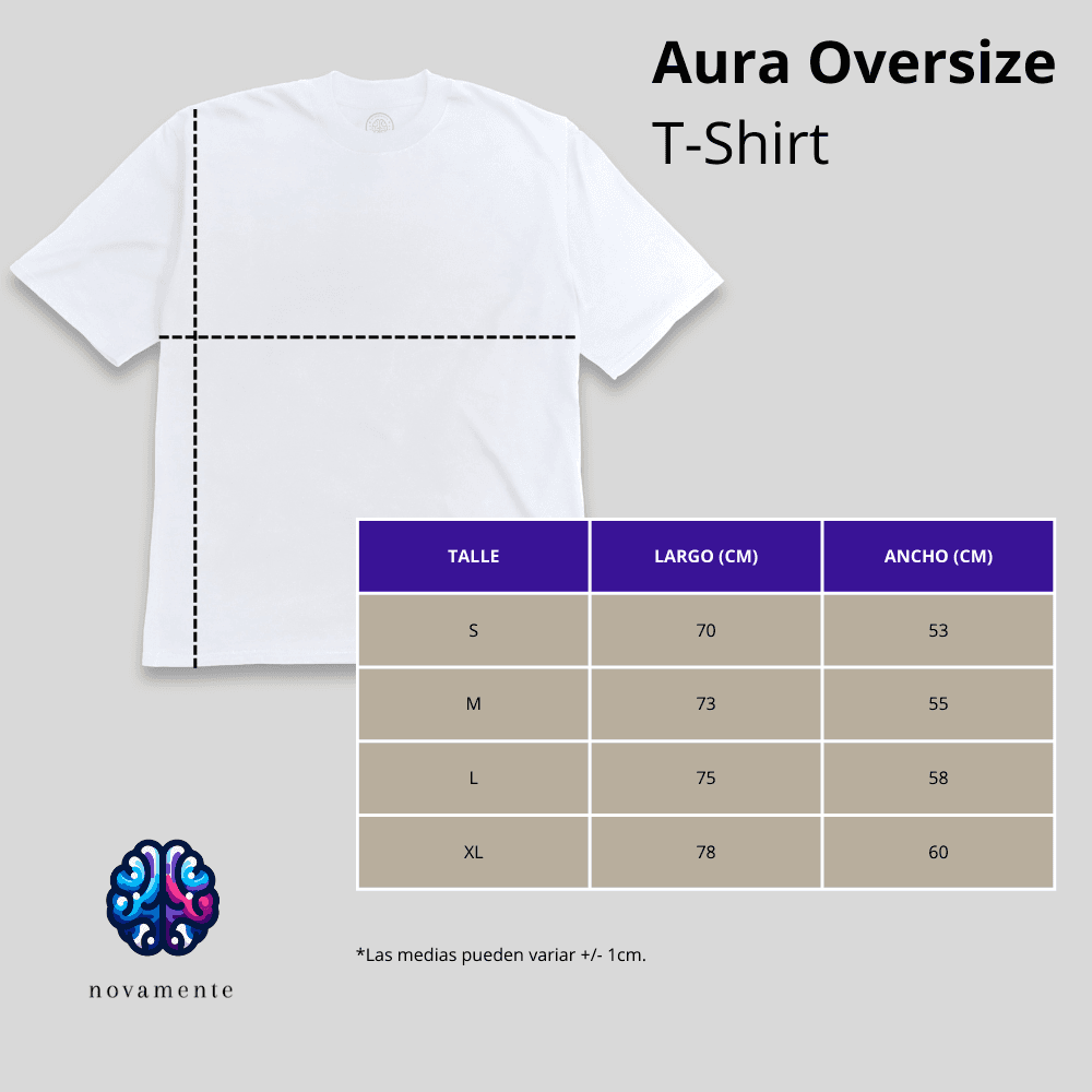 Remera "Tres Anclas" Oversized