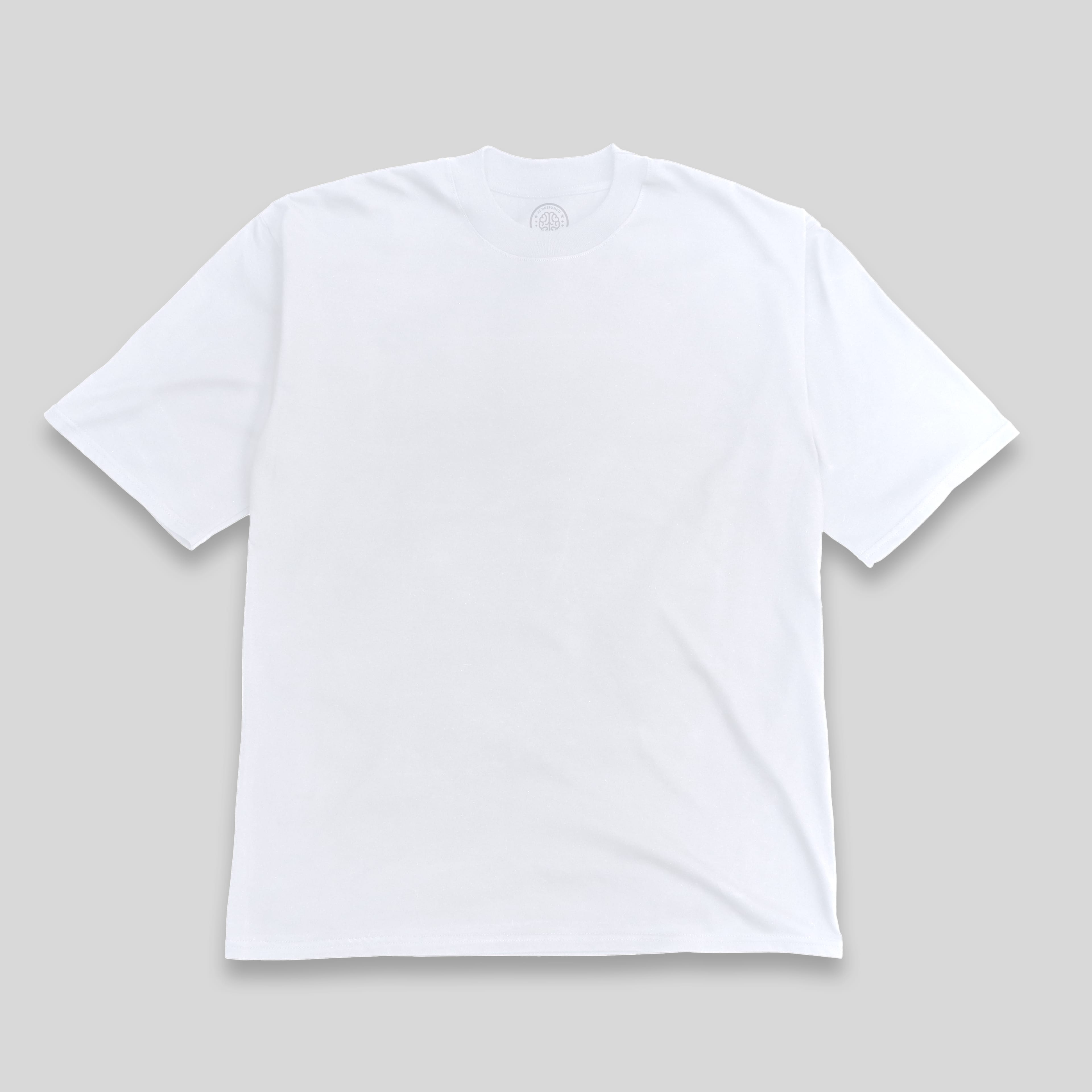 Aura Oversize T-Shirt - Blanco — prenda personalizable de Novamente