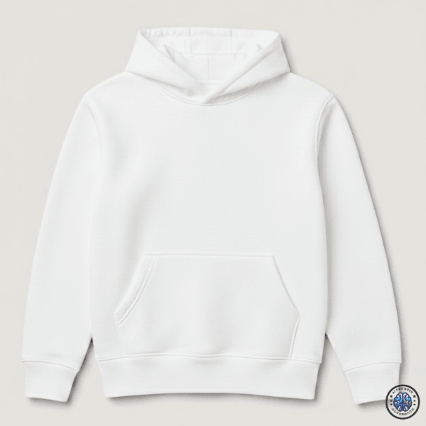 Buzo Hoodie Oversize - Blanco