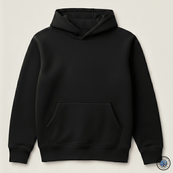 Buzo Hoodie Oversize - Negro
