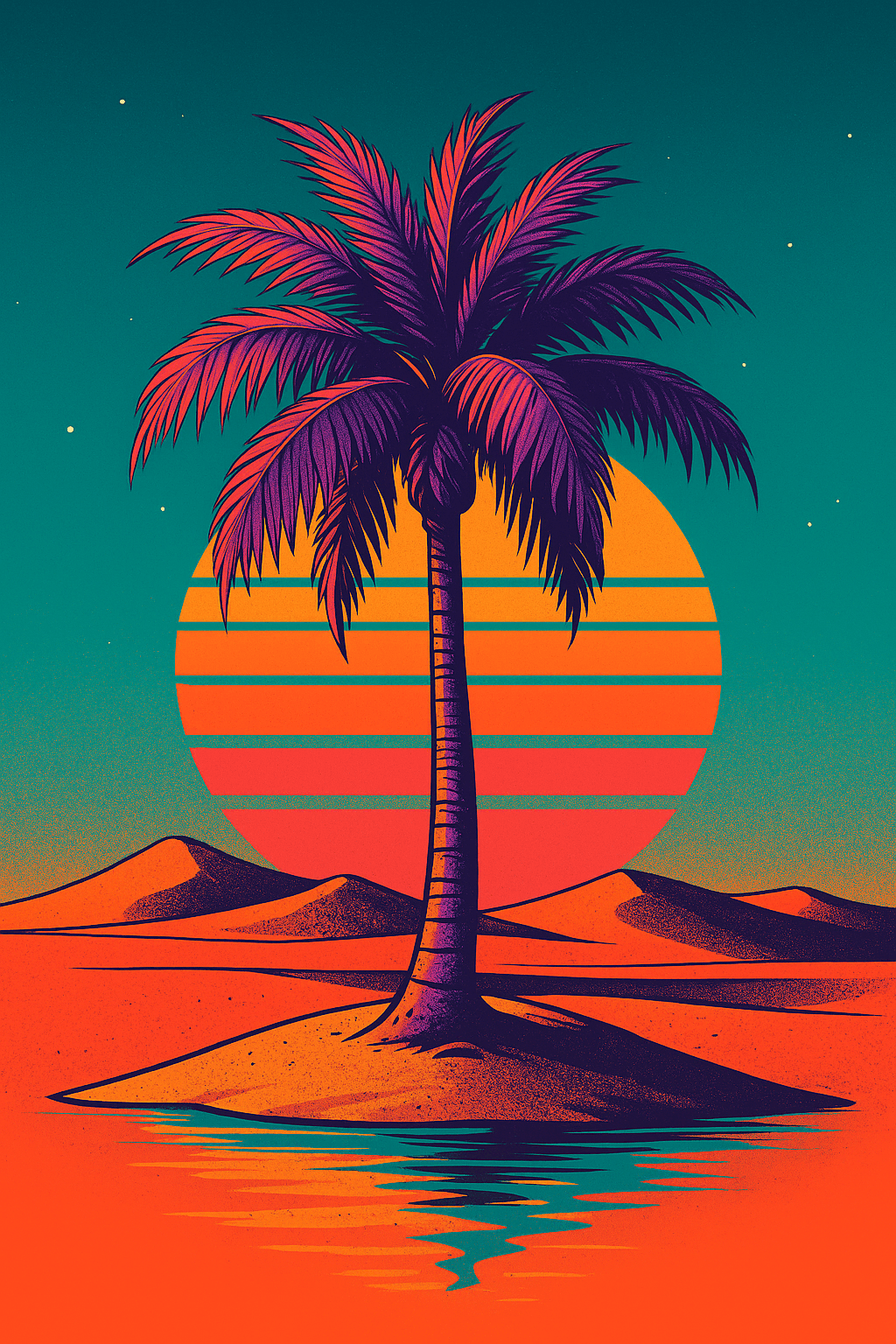 Palmera Vaporwave