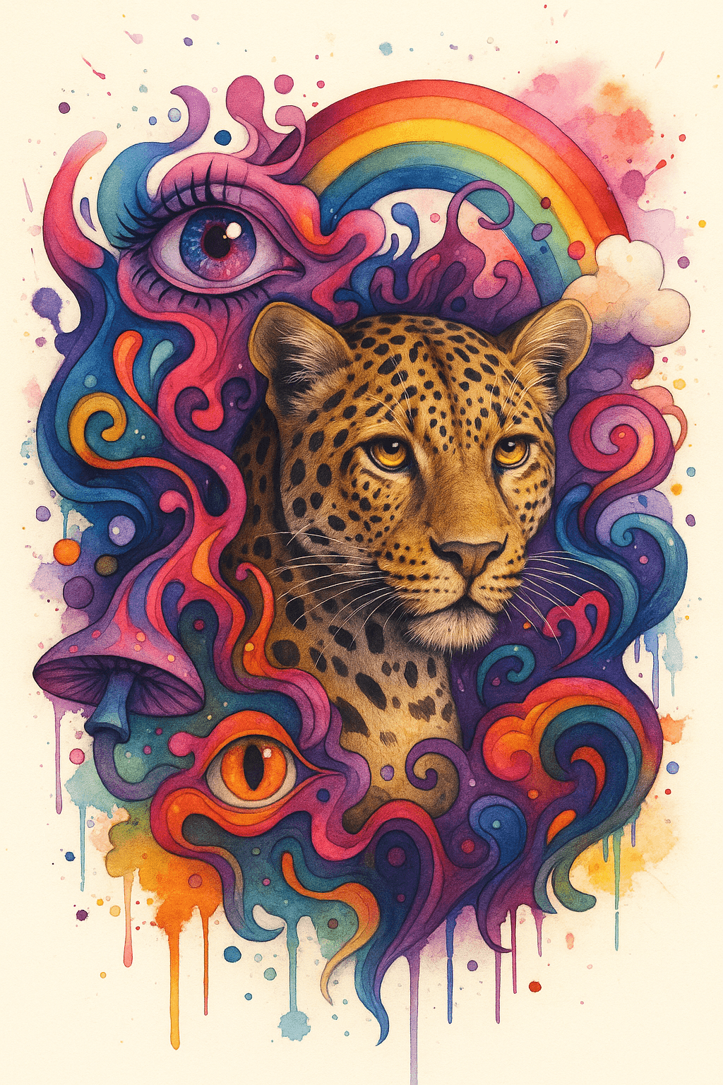Leopardo Surrealista