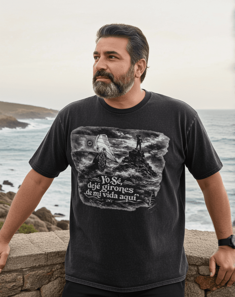 Remera Oversize 'Dejé girones de mi vida aquí'