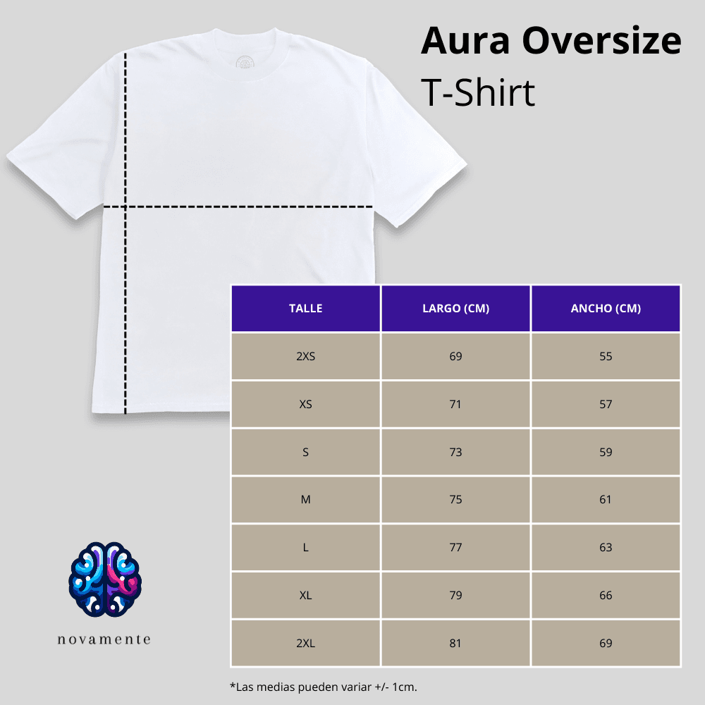 Remera Oversize 'Dejé girones de mi vida aquí'