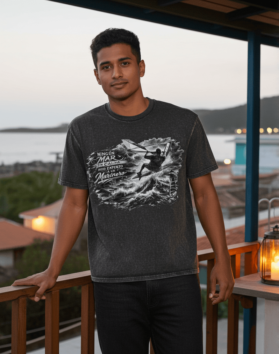 Remera Oversize 'Ningún mar en calma'