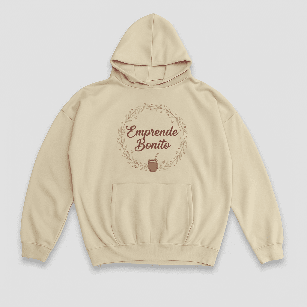 Buzo Hoodie 'Emprende Bonito'