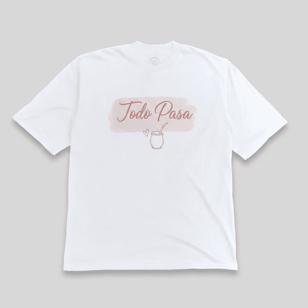 Remera Oversize 'Todo Pasa'