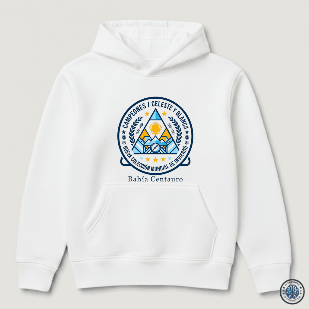 Pirámide Hoodie · Bahía Centauro — dorso