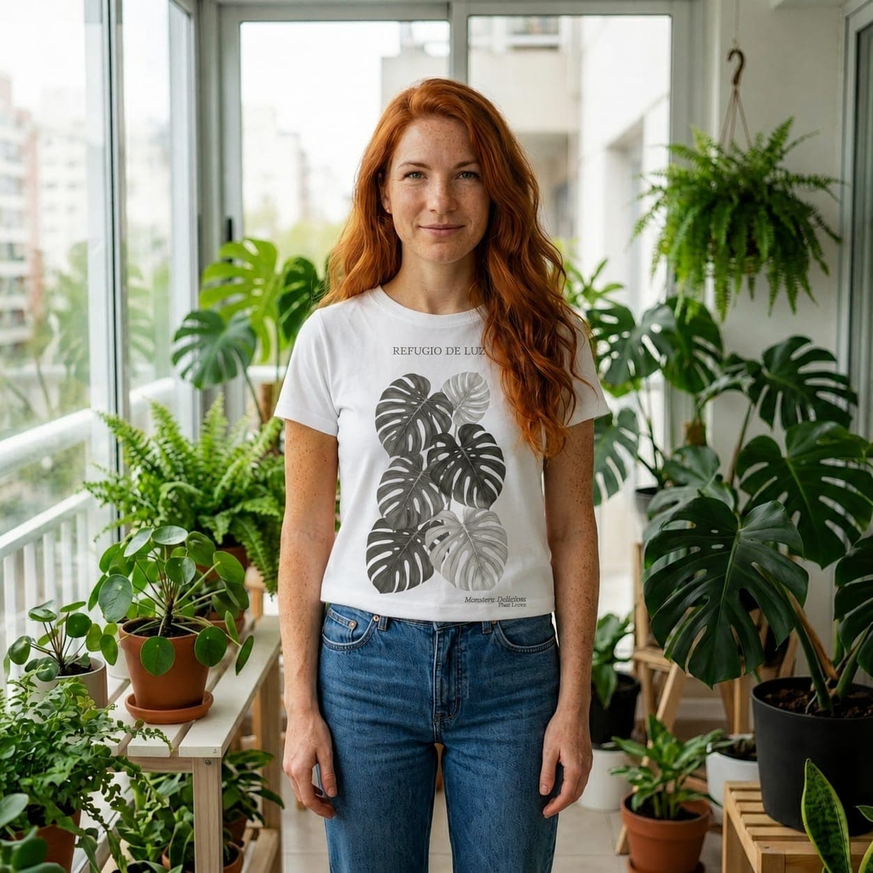 Monstera Deliciosa · Aldea Classic Blanco
