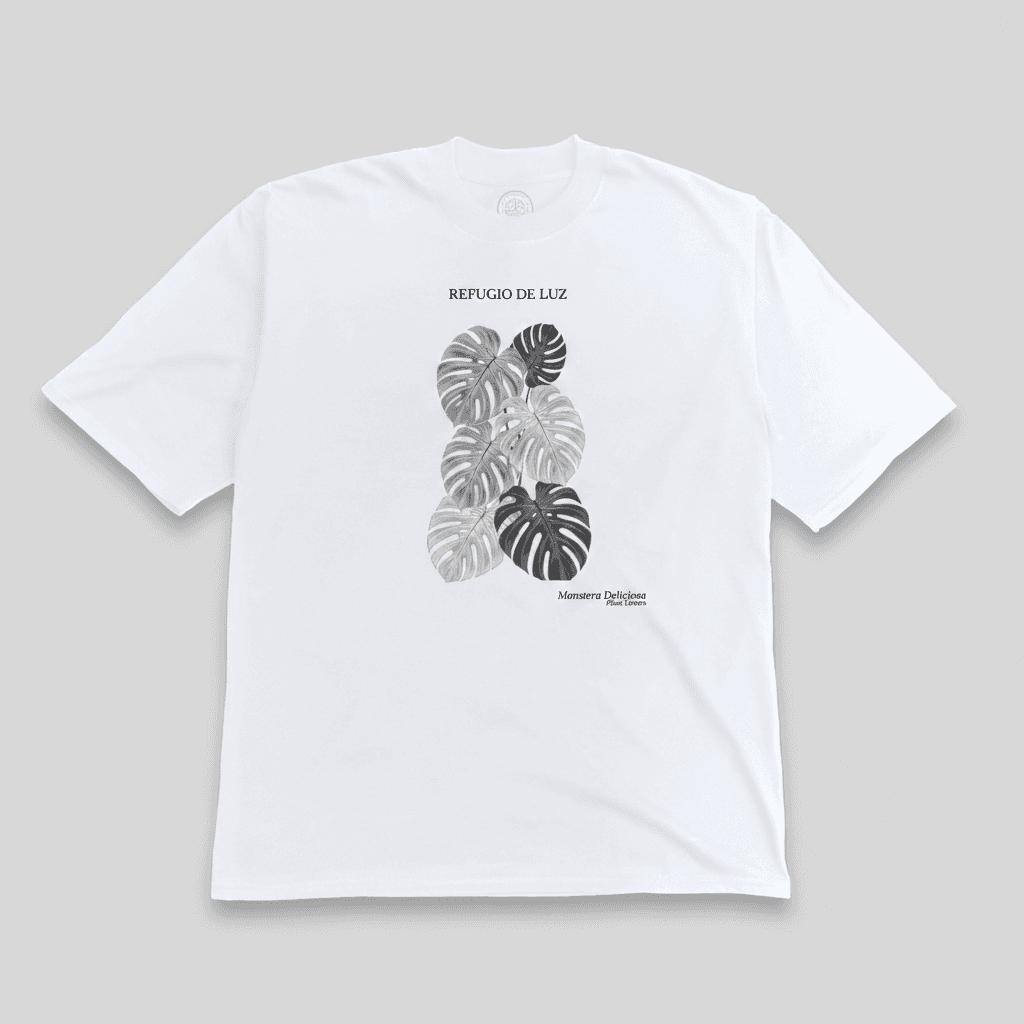 Monstera Deliciosa · Aura Oversize Blanco